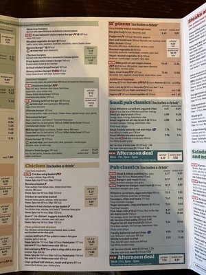 Menu photo 2 The White Swan London, XGL Menu photo 2 The White Swan London, XGL