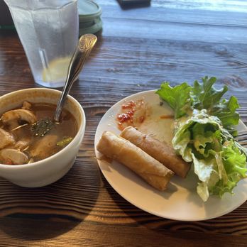 Thai Cuisine - Tom Yum Egg rolls - Thai Near Me - Austin, Texas