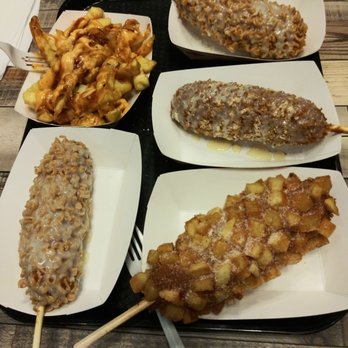 Krazy Dog - Clockwise: Ramen with condensed milk Soybean with condensed milk Potato with sugar Ramen with condensed milk Krazy fries - Korean Near Me - Cypress, Texas Krazy Dog - Clockwise: Ramen with condensed milk Soybean with condensed milk Potato with sugar Ramen with condensed milk Krazy fries - Korean Near Me - Cypress, Texas