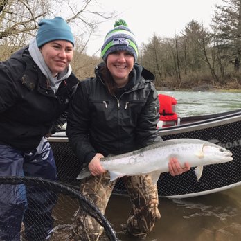 Huck's Guide Service - First steelhead! - Boat Charters Near Me