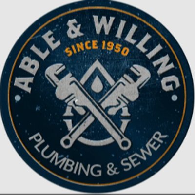 Able & Willing Plumbing & Sewer Logo