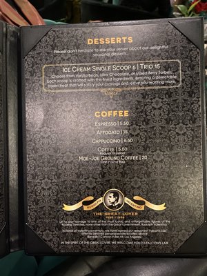 Menu photo 8 Falcon’s Lair Ripon, CA Menu photo 8 Falcon’s Lair Ripon, CA