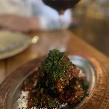 Purslane - Ali Nazik Beef Kebab - really good braised short rib - Mediterranean Near Me - Milwaukee, Wisconsin Purslane - Ali Nazik Beef Kebab - really good braised short rib - Mediterranean Near Me - Milwaukee, Wisconsin
