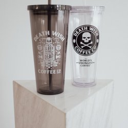 Planet Apparel - Custom Death Wish Coffee Tumblers / drinkware