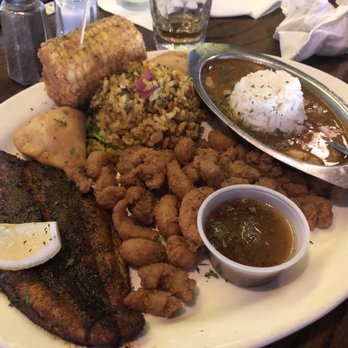 Blind Tiger - Blackened catfish, fried crawfish tails, jambalaya, meat pies, fried corn, shrimp ettoufee - Cajun/Creole Near Me - Shreveport, Louisiana Blind Tiger - Blackened catfish, fried crawfish tails, jambalaya, meat pies, fried corn, shrimp ettoufee - Cajun/Creole Near Me - Shreveport, Louisiana