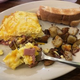 Ham and Cheese Omelette