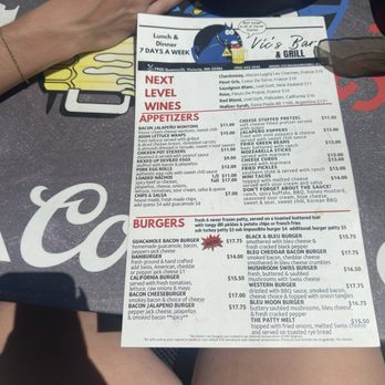 Vic's Bar & Grill - Menu - Bars Near Me - Victoria, Minnesota Vic's Bar & Grill - Menu - Bars Near Me - Victoria, Minnesota