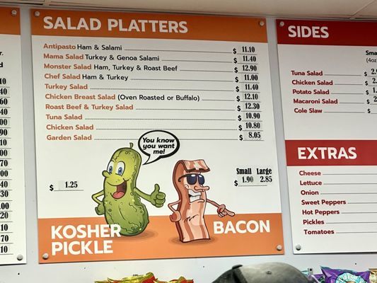 Menu photo 3 Laspada's Original Hoagies Davie, FL