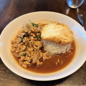 Dahla - Pad Kra Pao Khai Delicious!!! - Thai Near Me - New Orleans, Louisiana Dahla - Pad Kra Pao Khai Delicious!!! - Thai Near Me - New Orleans, Louisiana