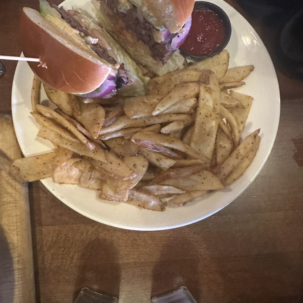 Wine Ranch Grill & Cellars - Avocado burger with house fries - American Near Me - Murrieta, California