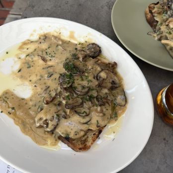Point Easy - Mushroom toast - New American Near Me - Denver, Colorado
