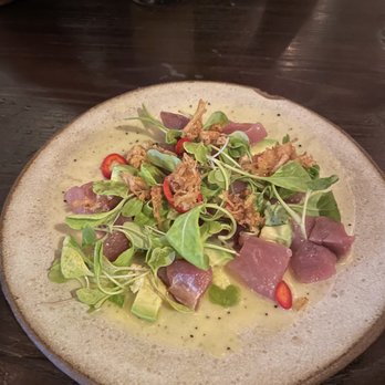 The Easterly - Ahi Crudo ($19) - Seafood Near Me - St. Thomas, Virgin Islands