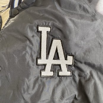 Couture LA - White LA sign with black trimming. It looks great and stands out really nice on the black. - Screen Printing/T-Shirt Printing Near Me - Los Angeles, California