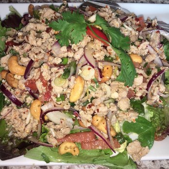 Thai House Express - Chicken Larb. Delicious stuf. Perfect consistency. - Thai Near Me - Monterey Park, California