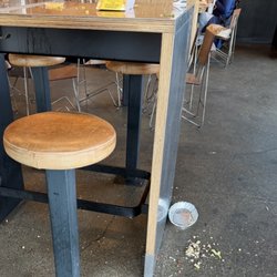 Chipotle Mexican Grill - Trash in floor
