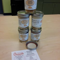 Steve Buresh's Cheesecake Store & Sandwich Shop - So many flavors! Just a few of my favs!! Remember if the store doesn't have it; ORDER IT!