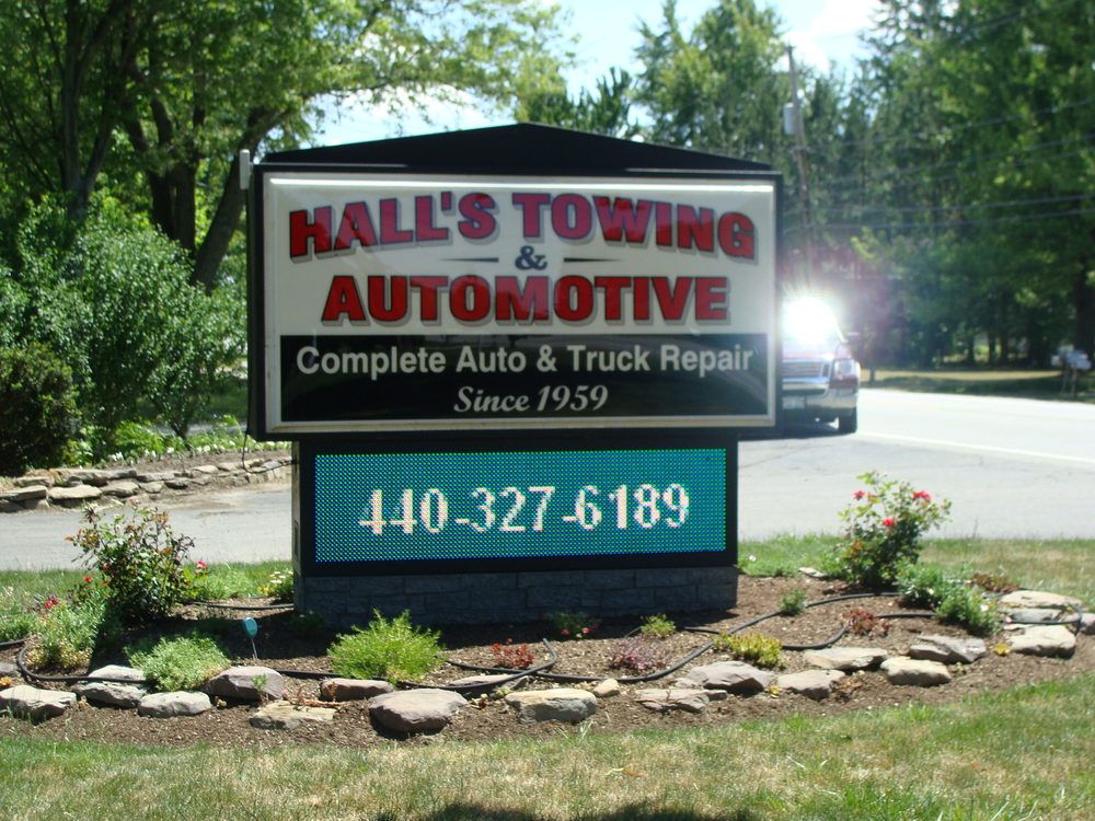 HALL’S AUTOMOTIVE Updated September 2024 6451 Avon Belden Rd, North Ridgeville, Ohio
