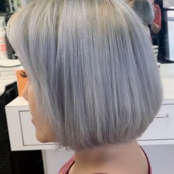 EK Hair Salon - Smokey Ash Blue... for winter...