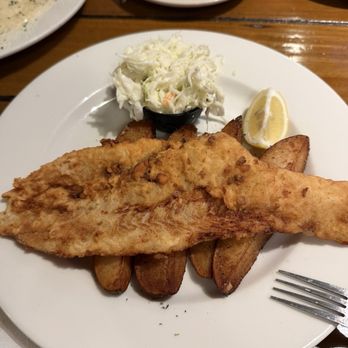 Sunset Grille - Fried fish with wedges - Seafood Near Me - Saint Augustine, Florida Sunset Grille - Fried fish with wedges - Seafood Near Me - Saint Augustine, Florida