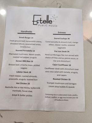 Menu photo 6 Estelle Public House Grand Blanc, MI Menu photo 6 Estelle Public House Grand Blanc, MI