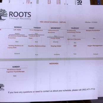 Roots Through Recovery - Counseling & Mental Health Near Me - Long Beach, California