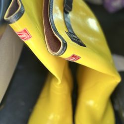 Goodwill Industries Sacramento Valley & Northern Nevada - Boss brand Rubber Boots for hubby to wear on our upcoming trip to Disneyland!