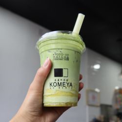Komeya No Bento - Mango Fresh Milk with Matcha Foam (DD)