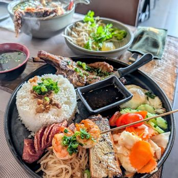 J.A.M Viet Kitchen & Bar - Regular Saigon Oi Rice Dish - Vietnamese Near Me - Houston, Texas
