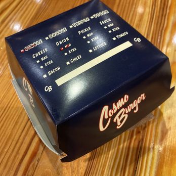 Cosmo Burger - Burger box - Burgers Near Me - Lenexa, Kansas