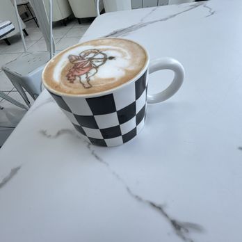 2 D Cafe & Eatery - Hot strawberry white mocha - Themed Cafes Near Me - Virginia Beach, Virginia 2 D Cafe & Eatery - Hot strawberry white mocha - Themed Cafes Near Me - Virginia Beach, Virginia