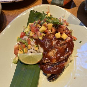 Frontera Cocina - I think this was a new fish dish? I can't remember the name but the waiter recommended it! - Mexican Near Me - Lake Buena Vista, Florida Frontera Cocina - I think this was a new fish dish? I can't remember the name but the waiter recommended it! - Mexican Near Me - Lake Buena Vista, Florida