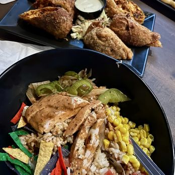 Ed's Tavern - Southwestern egg rolls and fajita bowl - Desserts Near Me - Bradenton, Florida Ed's Tavern - Southwestern egg rolls and fajita bowl - Desserts Near Me - Bradenton, Florida