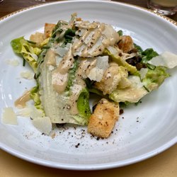 Apiary Fine Catering & Events - Caesar Salad served as part of the meal at a wedding reception.