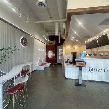 HNTea Organic Tea House - Main Area and Ordering Register - Tea Rooms Near Me - Irvine, California