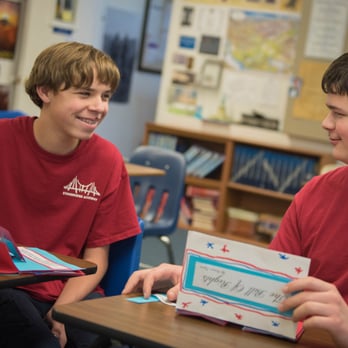 Stanbridge Academy - Junior high students create books about the Bill of Rights. - Elementary Schools Near Me - San Mateo, California Stanbridge Academy - Junior high students create books about the Bill of Rights. - Elementary Schools Near Me - San Mateo, California