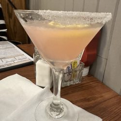 Harold's Inn - Hibiscus lemon drop martini