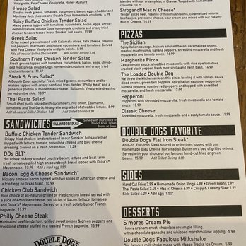 Double Dogs - Salads, Sammiches and Pizza - Sports Bars Near Me - Lexington, Kentucky