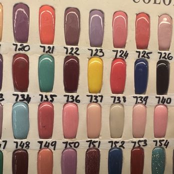 Organic Nail Bar - Color palette - Nail Salons Near Me - Grand Prairie, Texas