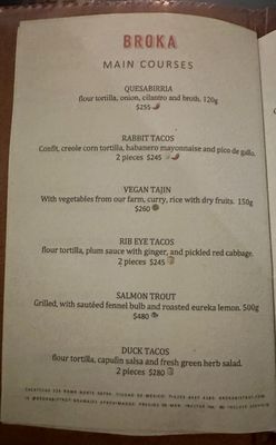 Menu photo 5 Broka Ciudad de México, DIF
