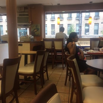 Boston Shawarma - Dining area. Plastic trays and paperware. Not fancy but fantastic. - Middle Eastern Near Me - Boston, Massachusetts