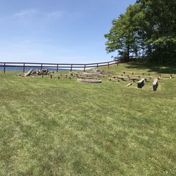 Camp Hollis - Campfire pit near Lake Ontario