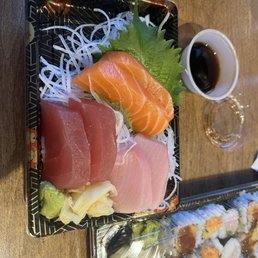 Sashimi sampler Sashimi sampler