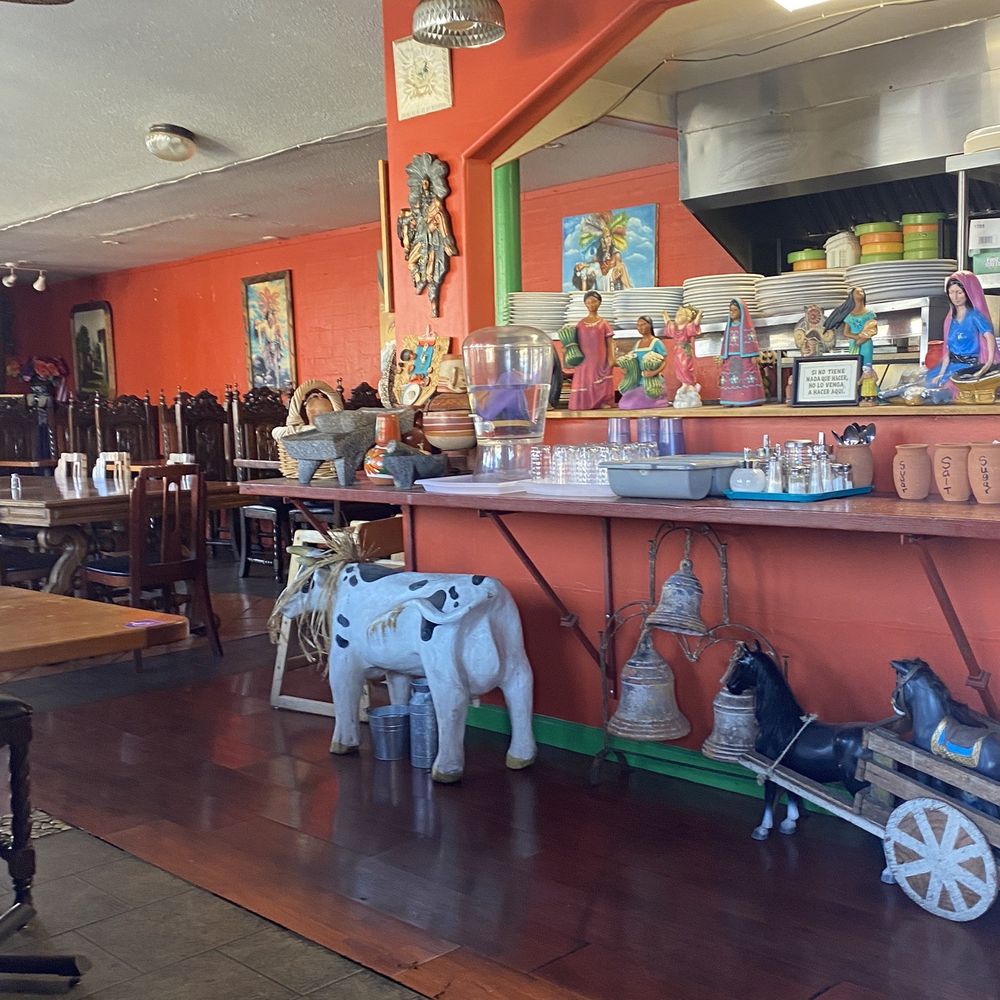 Entrance of restaurant