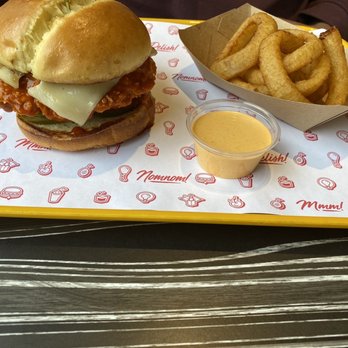 Baby's - Buffalo Chicken Sandwich is very good. - American Near Me - Indianapolis, Indiana Baby's - Buffalo Chicken Sandwich is very good. - American Near Me - Indianapolis, Indiana