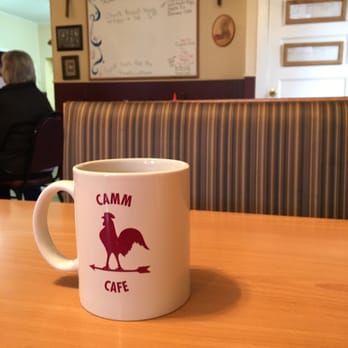 Camm Cafe - Coffee mug and specials board. - American Near Me - Croswell, Michigan