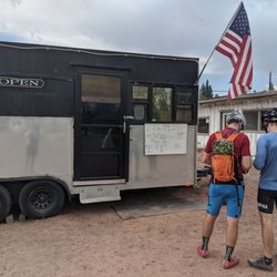 Papa Baird's Smokehouse - Not much in the way of seating.