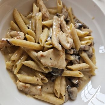 Villa D'Aqua - Chicken mushroom penne special January 2026 - Italian Near Me - Bellmore, New York