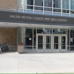Walter Payton College Prep - Front of Walter Payton college prep.