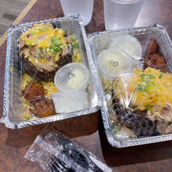 Red Hot & Blue - Idaho Stuffed Pig; chicken + pork - Sandwiches Near Me - Fairfax, Virginia