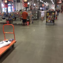 Typical Home Depot layout Typical Home Depot layout